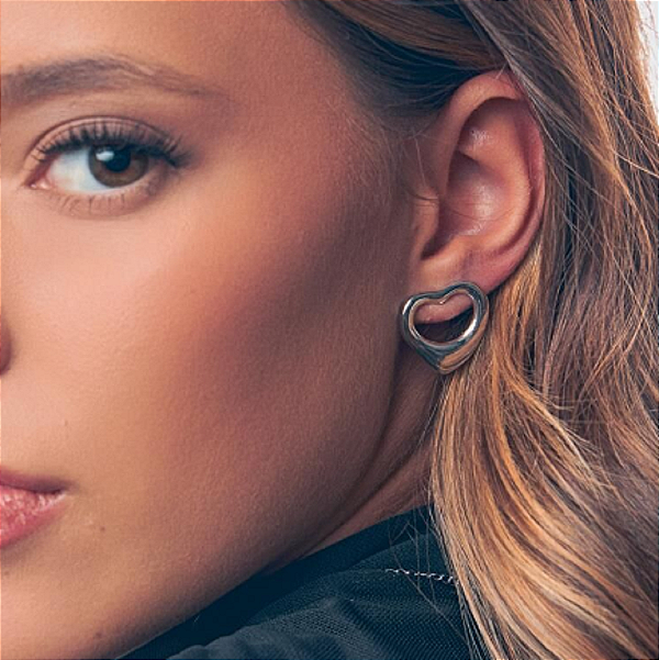 Brinco Coração Aberto -  ZP