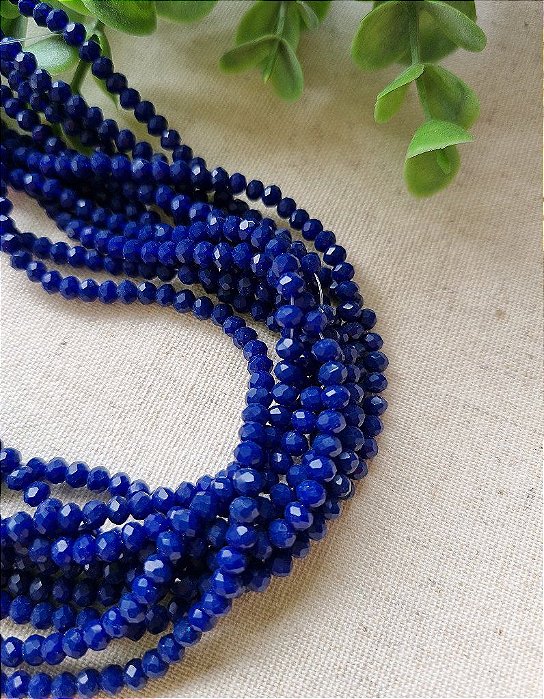 Cristal Azul Royal 4mm (1 fio-120un)