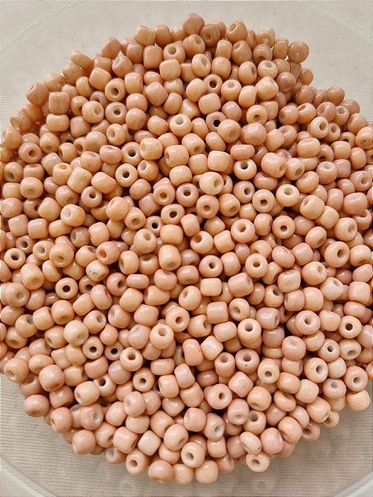Miçanga Chinesa nº 6  Rosê 4.1mm (20gr)