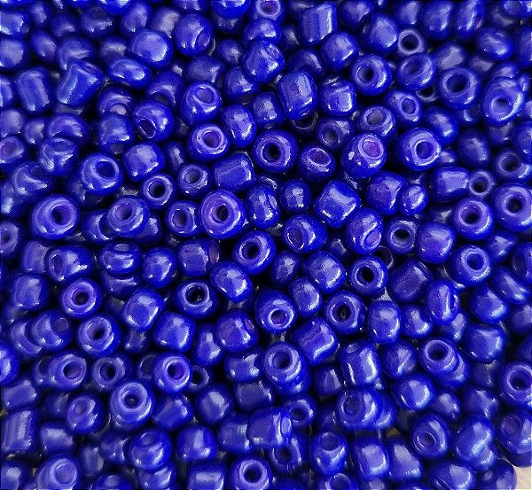 Miçanga Chinesa nº 6 Azul Marinho 4.1mm (20gr)