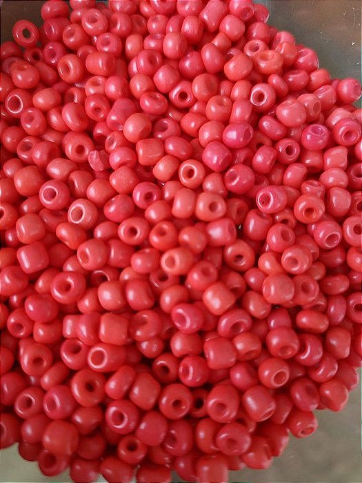 Miçanga Chinesa nº 6 Melancia 4.1mm (20gr)