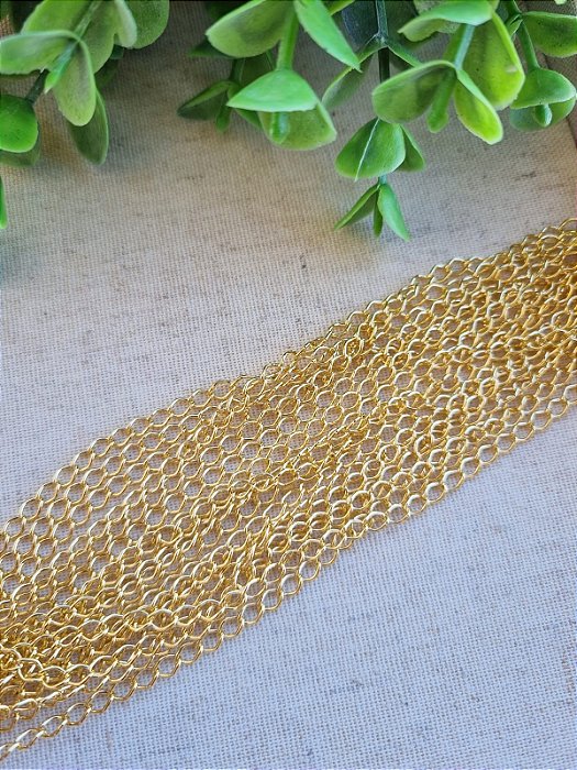 Corrente Extensora Ouro (Metro)