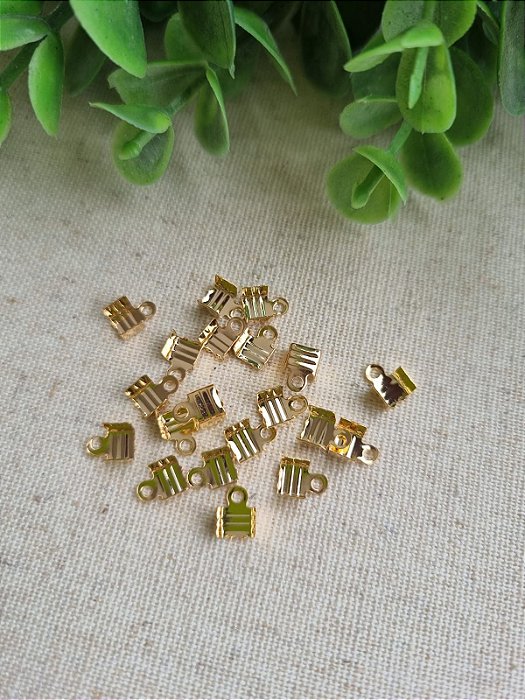 Terminal de Amassar Ouro 5mm (20un)