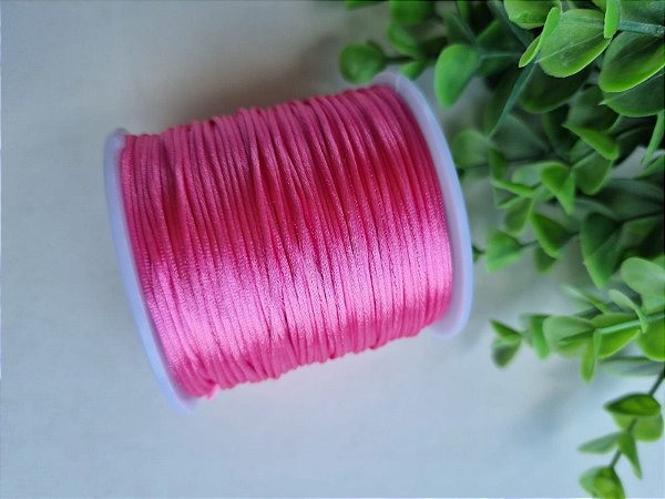Fio de Seda 1mm  Chiclete (5 metros)