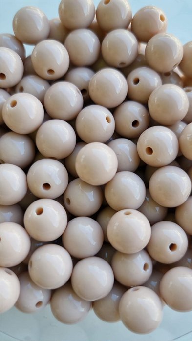 Bola Resina 10mm Nude (20gr- Aproximadamente 40un)