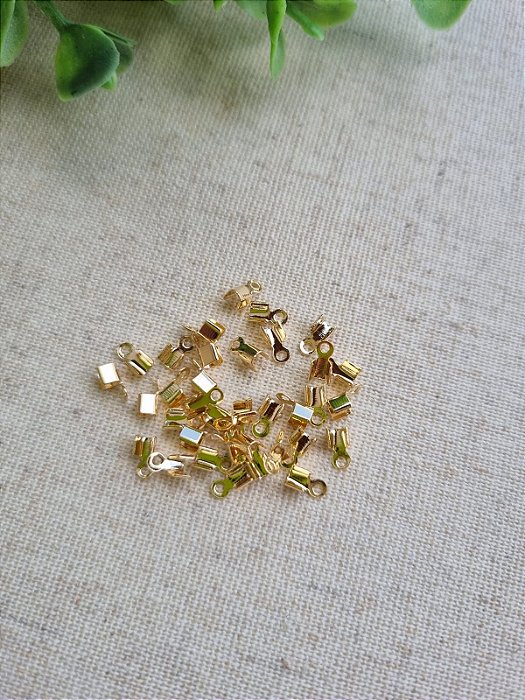 Terminal de Amassar Ouro 3mm (20un)