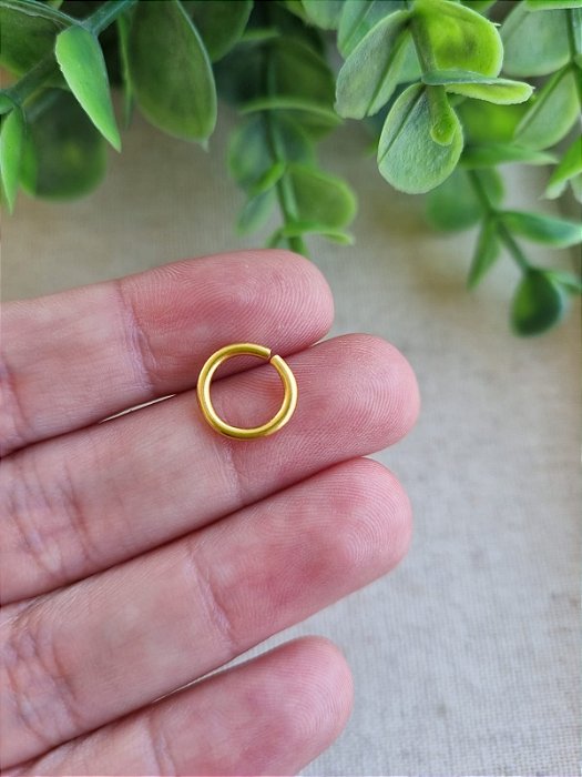 Argolinha 10mm Ouro (10gr)