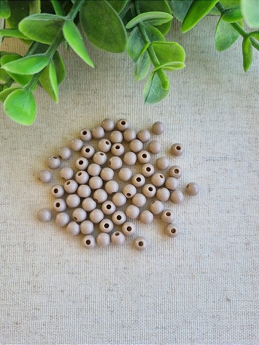Bola Resina 6mm Capuccino (20gr - Aproximadamente 170un)