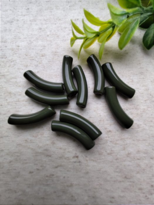 Tubo de Resina Verde Musgo (6un)