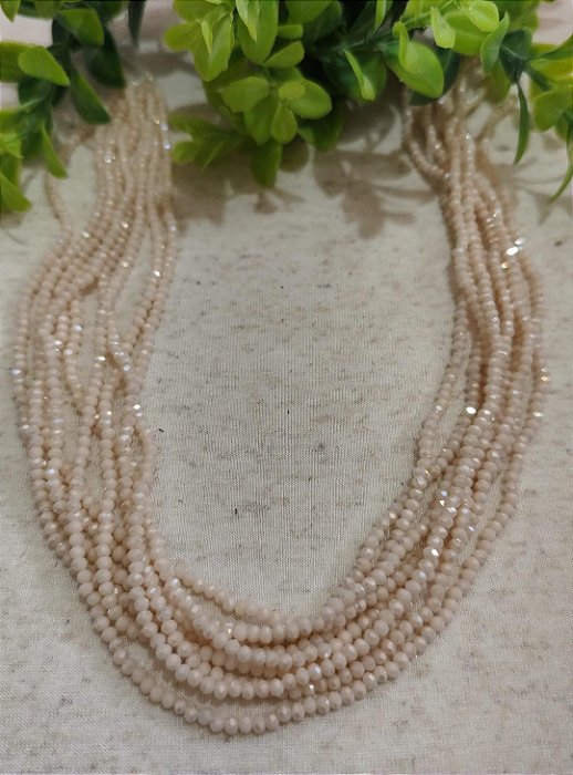 Cristal Nude Boreal 2mm (1 Fio - Aproximadamente 160un)