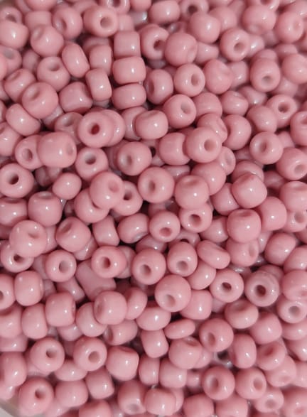 Miçanga Chinesa nº 6 Rosê Queimaddo 4.1mm (20gr)