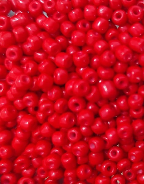 Miçanga Chinesa nº 6 Vermelho 4.1mm (20gr)