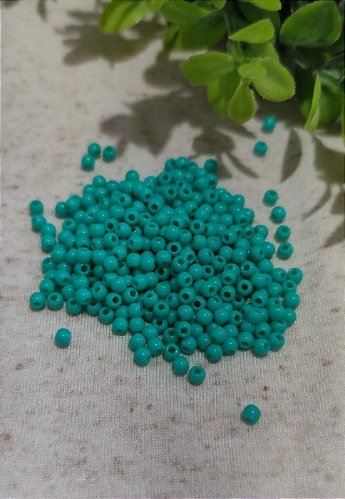 Bola Resina 4mm Turquesa (20gr)