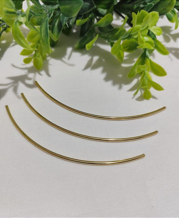 Arco Metal Curvado Ouro 10cm (un)