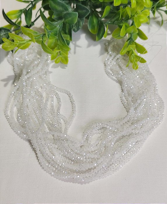 Cristal Branco Boreal 2mm (1 fio - 160un)