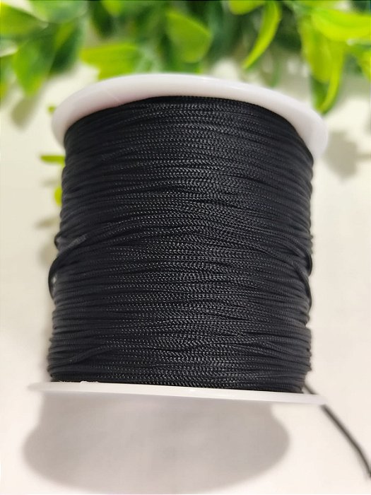 Fio Chinês 0.8mm Preto (5 metros)