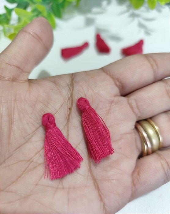 Tassel  Algodão Pink (10un)