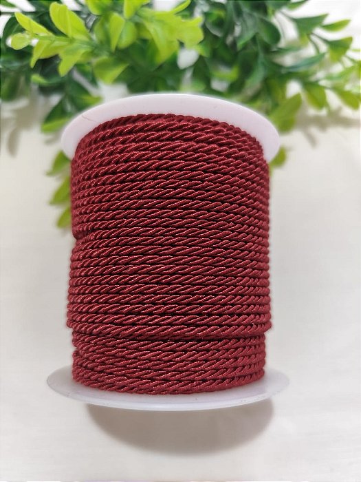 Cordão de São Francisco 2mm Marsala (metro)