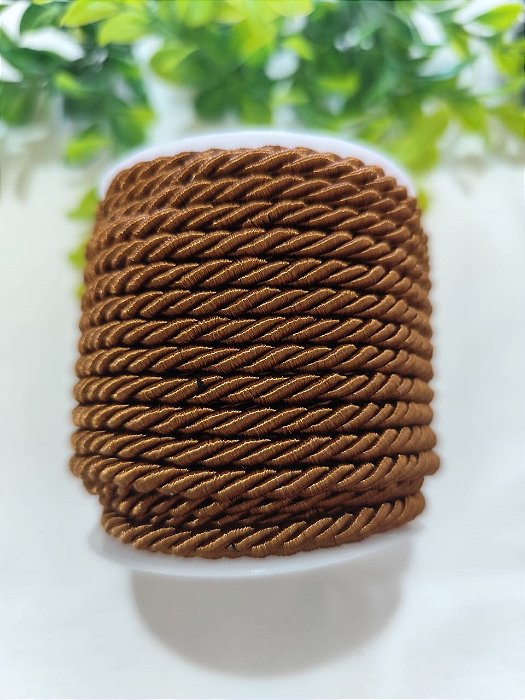 Cordão de São Francisco 4mm Marrom (metro)