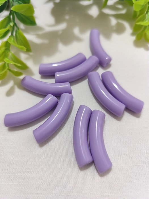 Tubo de Resina Lavanda, 7mm espessura (6un)