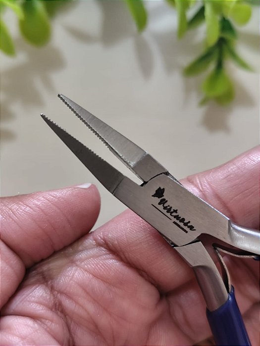 Alicate Profissional Meia Cana Dentado Aço Inox (un)