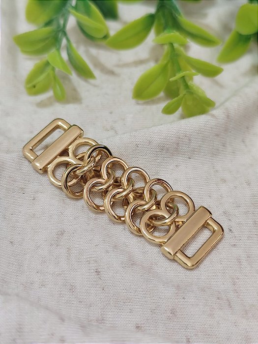 Entremeio Elos 58mm Ouro (un)