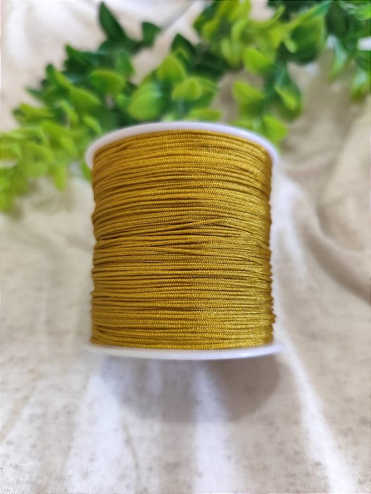 Fio Chinês 0.8mm Ouro (5 metros)