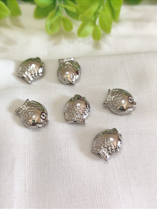 Passante Peixe 10mm Níquel, abertura 2mm (un)