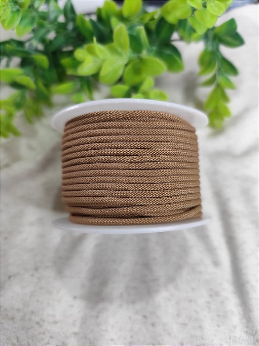 Cordão Trançado 2.5mm Capuccino (metro)