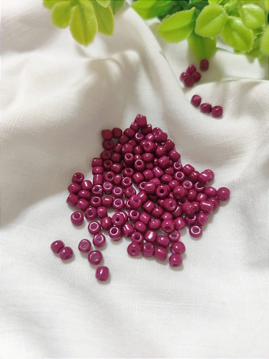 Miçanga Chinesa nº 6 Vinho Queimado 4.1mm (20gr)