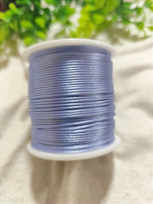 Fio de Seda 1mm Lilás Escuro (5 metros)