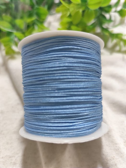 Fio Chinês 0.8mm Azul Hortência (5 metros)