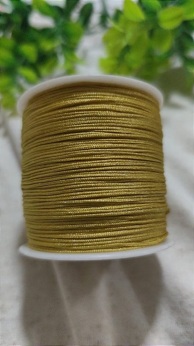 Fio Chinês 0.8mm Mostarda Claro (5 metros)