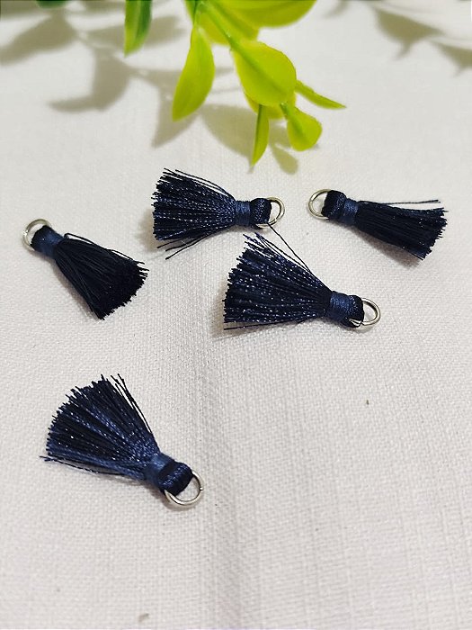Tassel Algodão Azul Royal (10un)