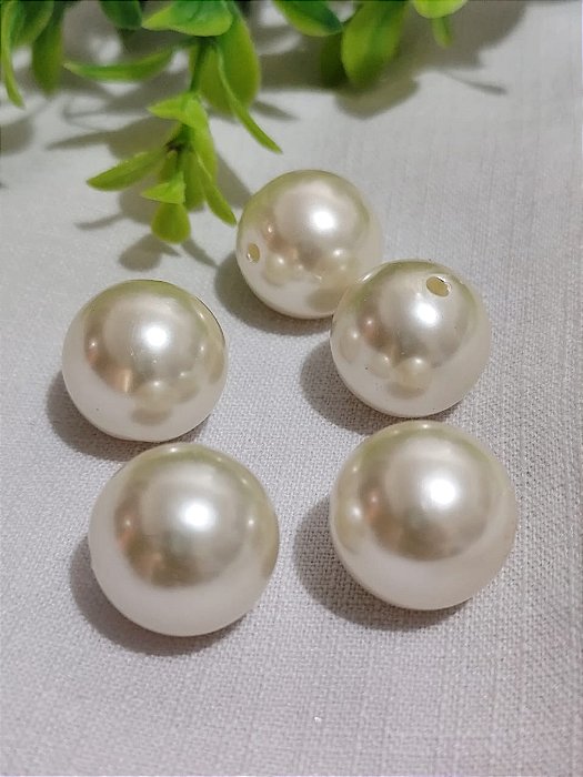 Pérola de ABS 22mm Champagne  (4un)