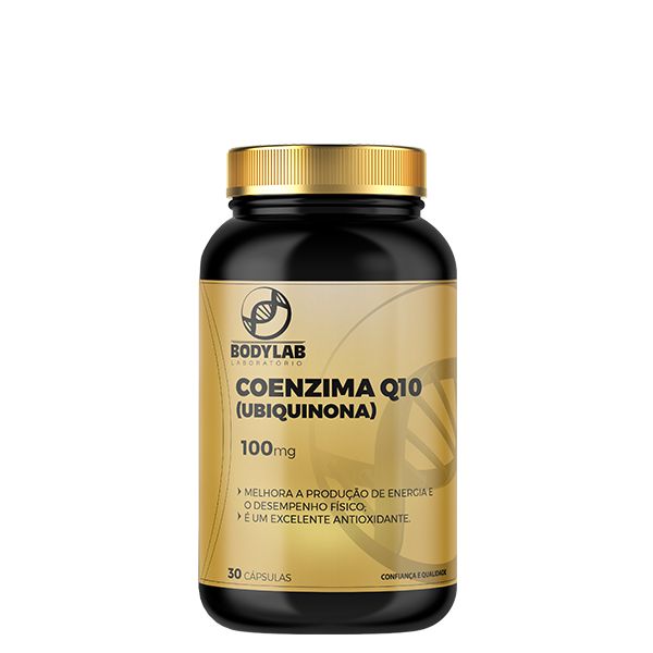 Coenzima Q10 Ubiquinona 100mg 30 Cápsulas