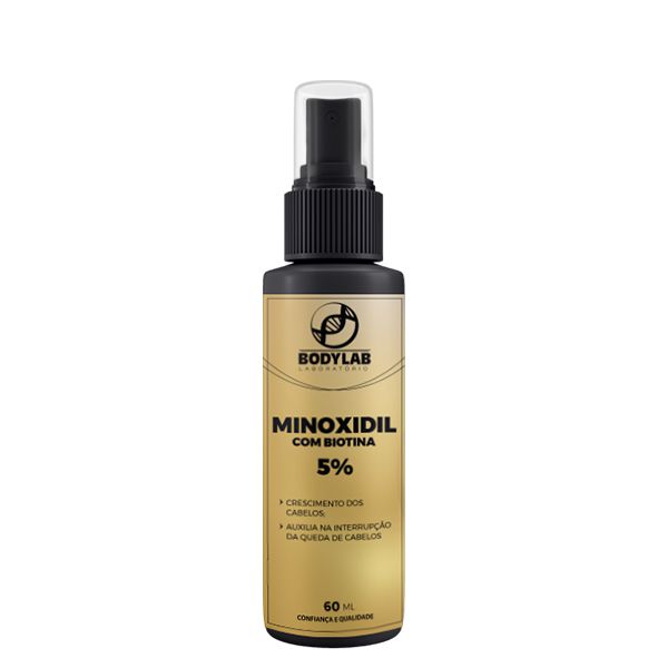 Minoxidil Com Biotina 60ml - Crescimento Capilar