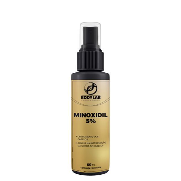 Minoxidil 5% - Loção Capilar - 60ml - Tratamento Para Crescer Cabelo