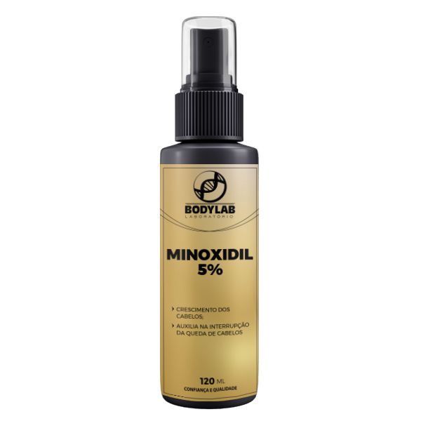 Minoxidil 5% - Loção Capilar - 120ml - Tratamento Para Crescer Cabelo