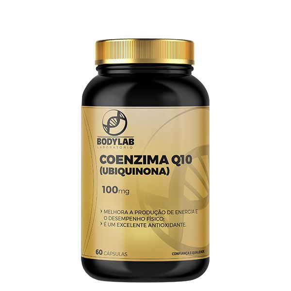 Coenzima Q10 Ubiquinona 100mg 60 Cápsulas