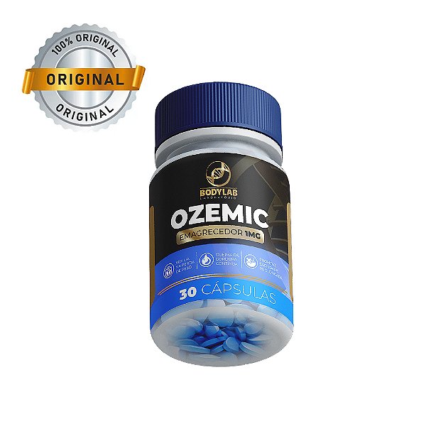 OZEMIC - EMAGRECEDOR 1mg | 30 CÁPSULAS