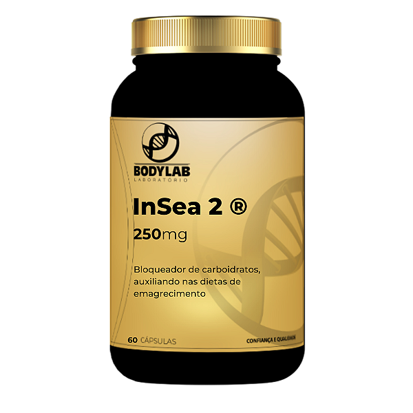 InSea2® 250mg - Bloqueador de Carboidratos | 60 Cápsulas - Bodylabfarma