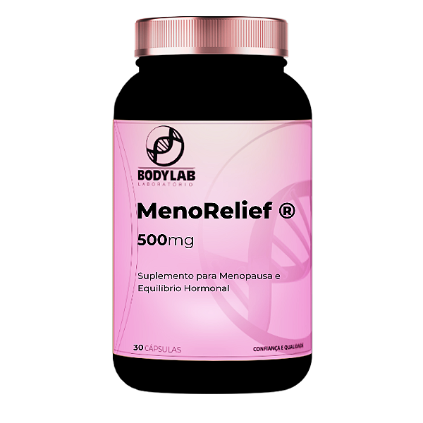 MenoRelief - Suplemento para Menopausa | Equilíbrio Hormonal e Bem-Estar Feminino