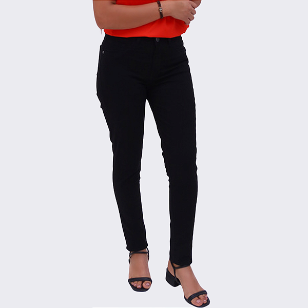 (Kit 20) Calça Feminina Brim Com Elastano Rio Negro
