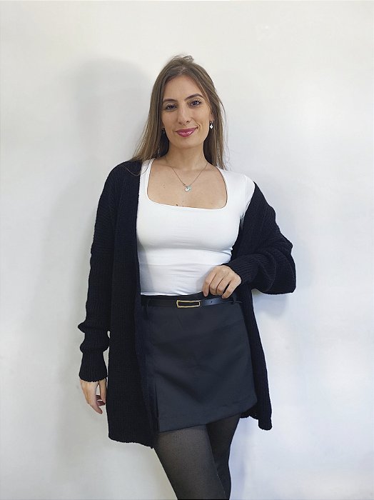 Cardigan tricot mousse Dallas