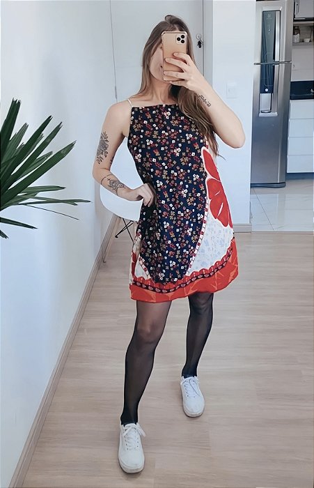 Vestido borboleta