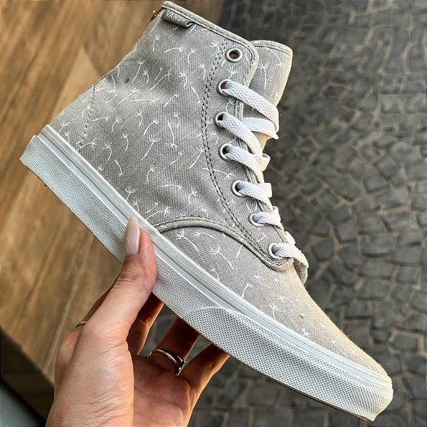Tenis Vans Camden Hi 36 Cinza 36 Ci