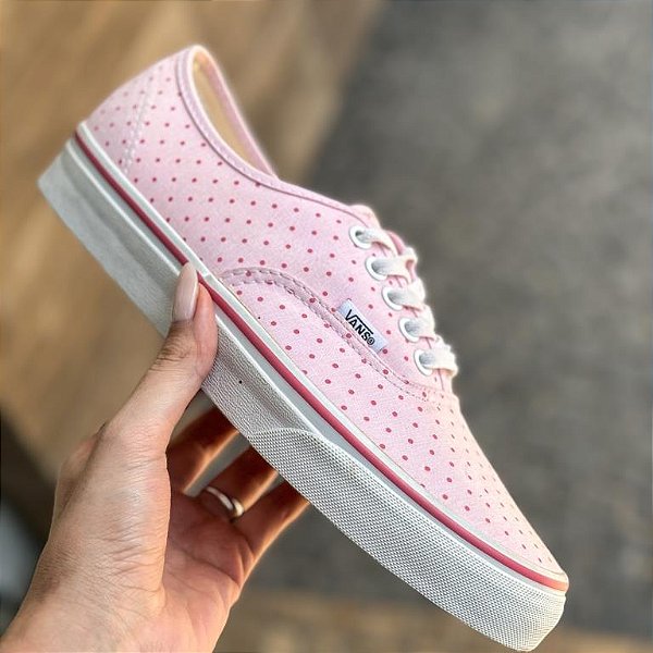 Tenis Vans U Authentic 1630 38 Rosa