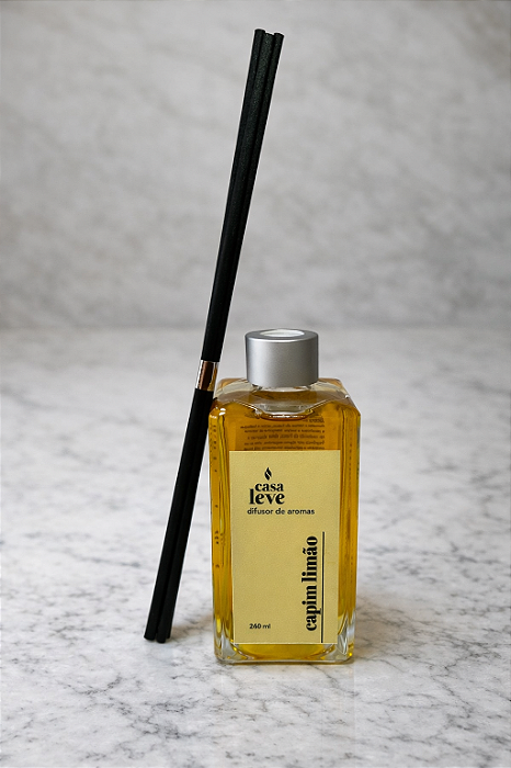 Difusor de Aromas Casa Leve Capim Limão 260ml