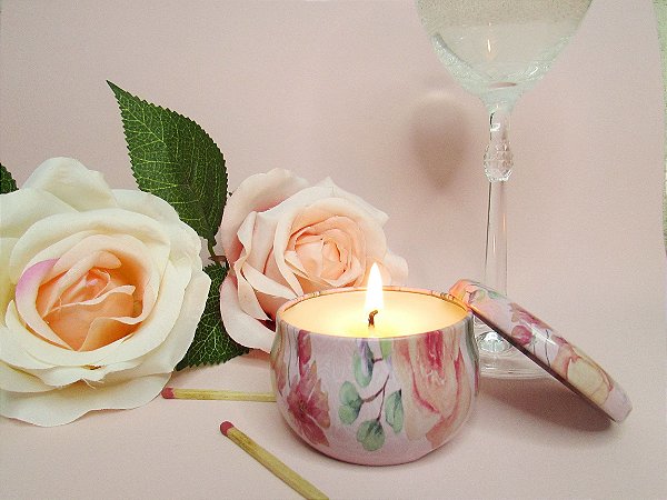 Mini vela aromática - Pêssego 90g